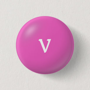 V Monogram-knapp Knapp