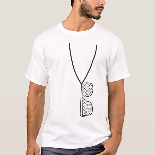 V - nacke t shirt (Framsida)