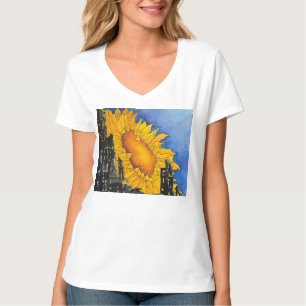V-nacke "Ut ur ruinerna" t-shirt