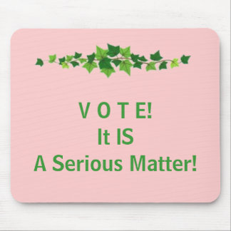 V-NOLLA T E! Det ÄR en allvarlig materia! Musmatta