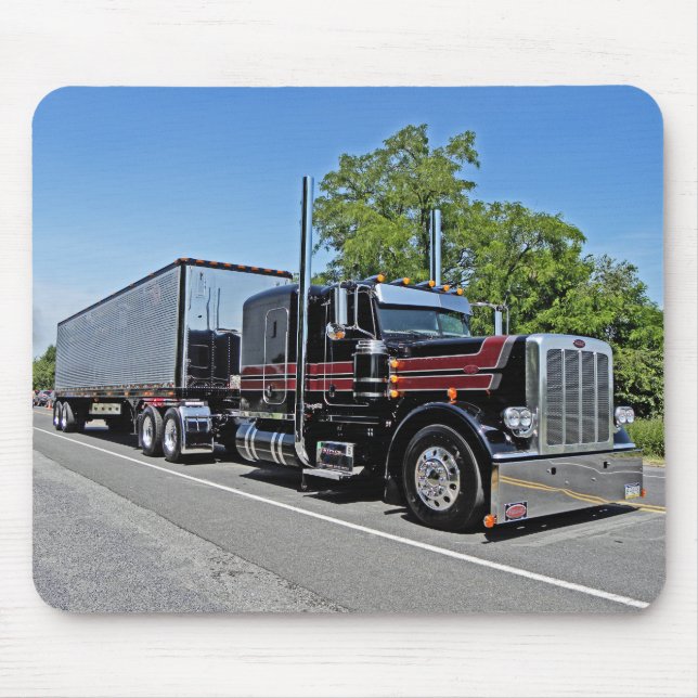 V Nolts Black & Red 389 Mousepad Musmatta (Framsidan)