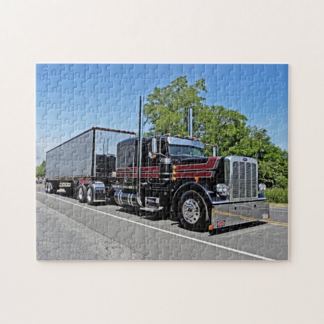 V Nolts Black & Red 389 Puzzle Pussel (Horisontell)