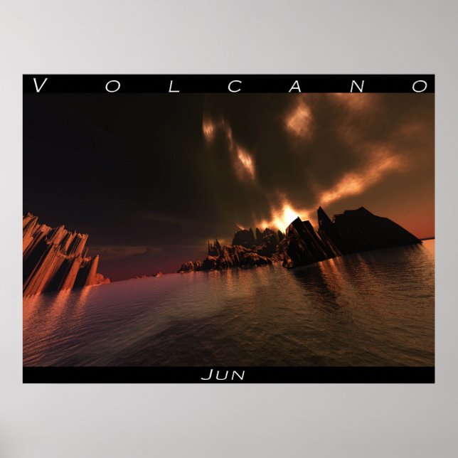 V O L C A N O POSTER (Framsidan)