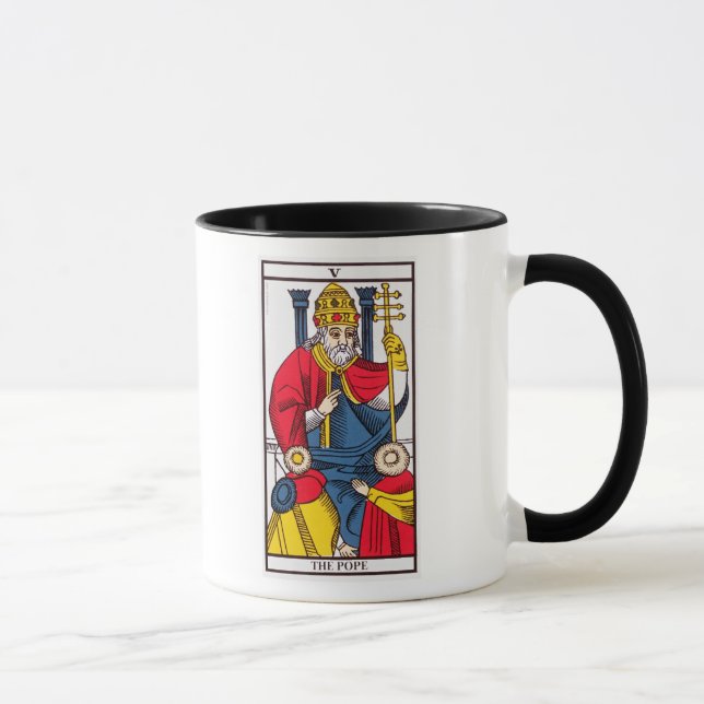 V popen, Tarot kort Mugg (Höger)