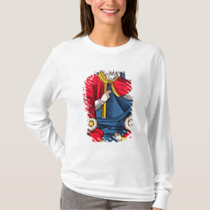 V popen, Tarot kort T-shirt
