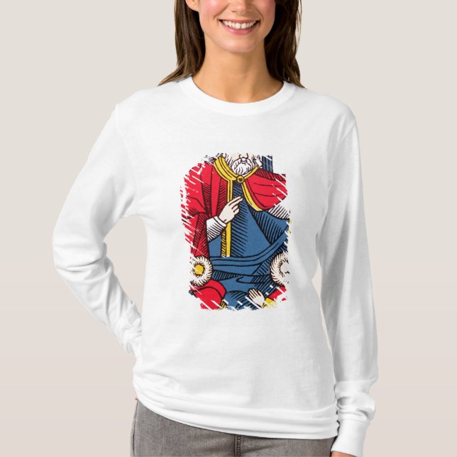 V popen, Tarot kort T-shirt (Framsida)