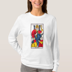 V popen, Tarot kort Tröja