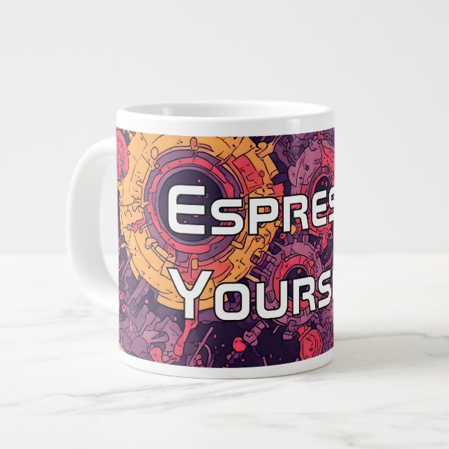 V-puls 6 Specialavgift Mugg Jumbo Mugg (Framsida vänster)