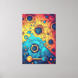 V-puls 7-Kanvastryck Canvastryck