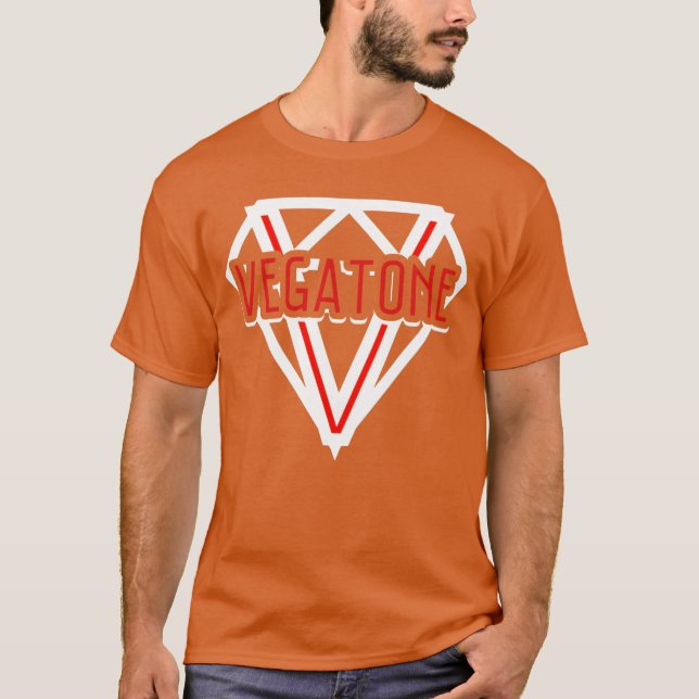 V Red friend T Shirt (Framsida)
