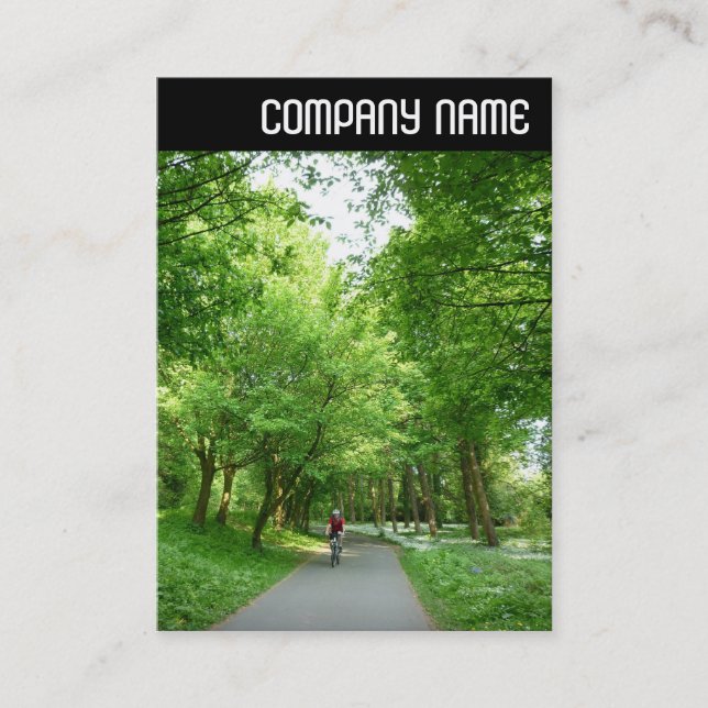 V Rubrik - Cykelväg Visitkort (Framsida)