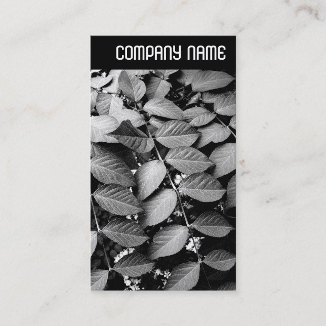 V Rubrik - Löv Visitkort (Framsida)