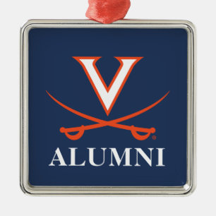 V Saber Alumni Julgransprydnad Metall
