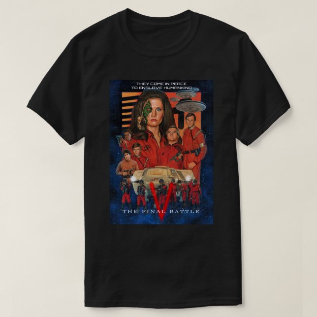 V slutlig stridshyllning Classic T-Shirt (Design framsida)