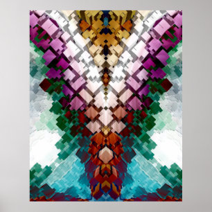 V-Stack-pyramid Poster