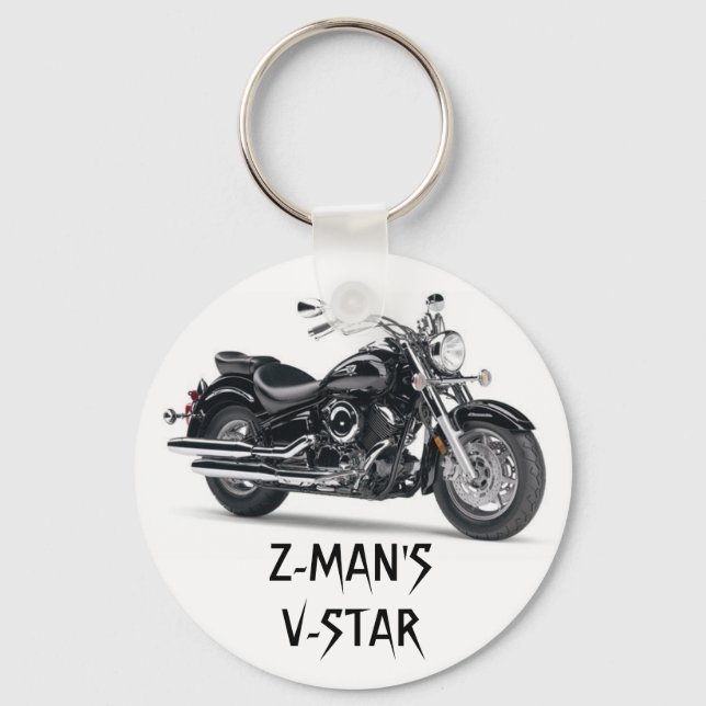 V-Star Bike nycklar Nyckelring (Framsida)