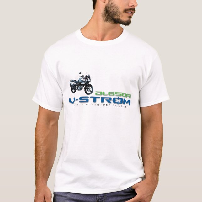 V-Strom650A Tee Shirt (Framsida)