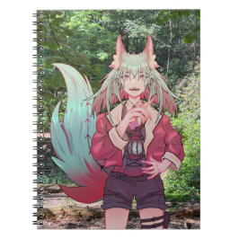 V Tuber, VTuber, Anime Forrest Anteckningsbok