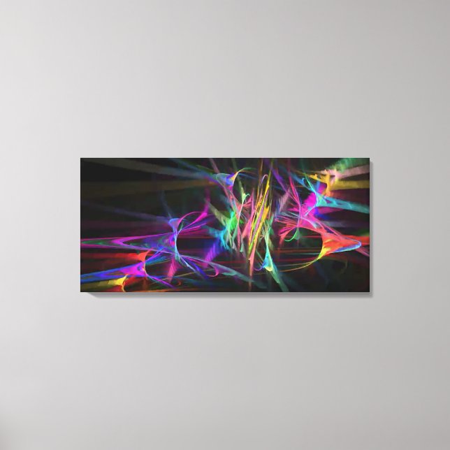 V. U. O. och Fält #017_II av Kyrylo Glivin Canvastryck (Framsida)