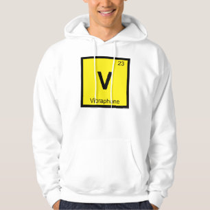 V - Vibrafonmusik Kemi Periodiska Systemet Hoodie