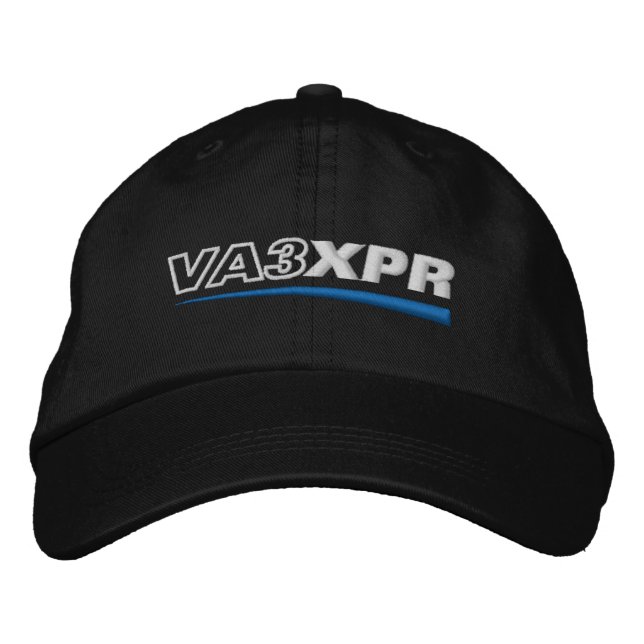VA3XPR Baseball Cap Broderad Keps (Framsida)