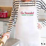 Va Fanculo Kitchen är Closed Funny Italienskt skäm Förkläde<br><div class="desc">En vit apron med rött och Grönt som lyder "Va Fanculo! Köket är stängt." Det här är en perfekt gåva till alla i den italienska familjen som kokar mycket, vanligtvis är det mamma. Eftersom familjen förstörs av sin matlagning brukar de fråga henne vad det är att äta och förvänta sig...</div>