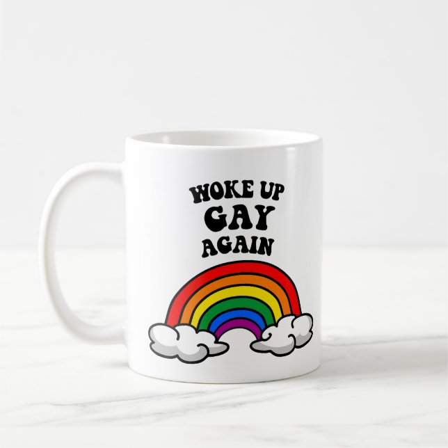 Va gay igen kaffemugg (Vänster)