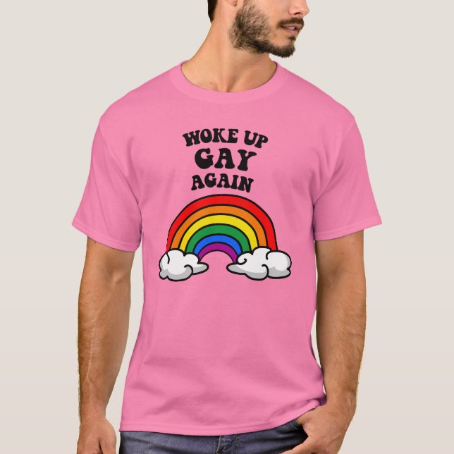 Va gay igen t shirt (Framsida)