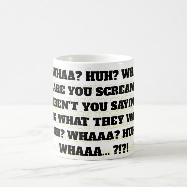 VA? HU? VA? HU?  KAFFEMUGG (Center)