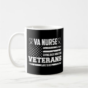 VA Nurse Ge tillbaka vad våra veteraner gav oss Kaffemugg