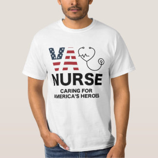 VA Nurse. Ta hand om Amerikas hjältar T Shirt