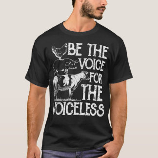 Va rösten för den röstlösa Veganismens ekologiska  T Shirt