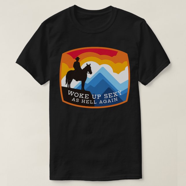 Va sexig som helvetet igen t shirt (Design framsida)
