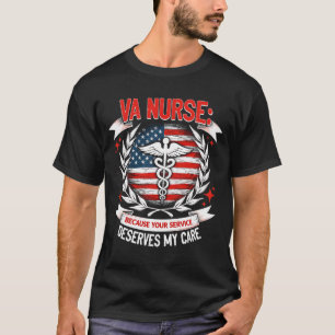 Va sjuksköterska eftersom din tjänst förtjänar mit t shirt