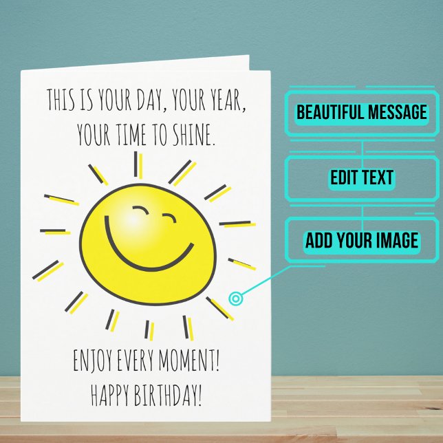 Va stolt över vem du håller på att bli mentalfödel kort (This sentimental card is for that person which you want to remind of how remarkable they are.)