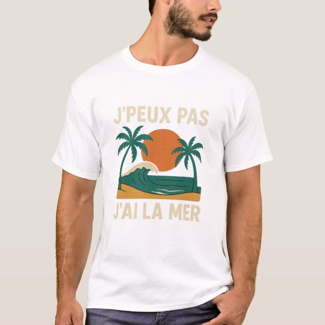 Vacances & Été T Shirt (Framsida)