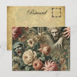 Vacant Hearts - Gothic Victorian Helg Vykort