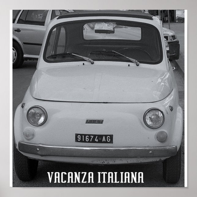 Vacanze italiana poster (Framsidan)