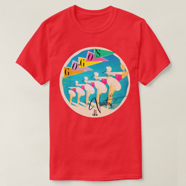 VACATION 1982 T SHIRT (Design framsida)