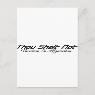 Vacation Afganistan Vykort