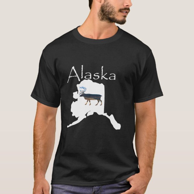 Vacation Alaska Last Frontier Souvenir Gifts Alask T Shirt (Framsida)