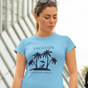 Vacation - återställning för Vuxnor T Shirt