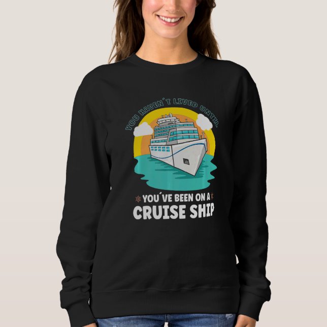 Vacation Boating Boat Captain Cruise Ship Cruising T Shirt (Framsida)