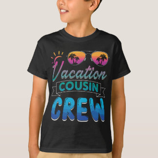Vacation Cousin Crew Beach Cruise Sunglasses Famil T Shirt