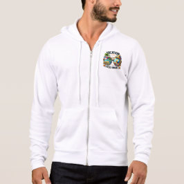 Vacation Feels Right Zip-Up Hoodie USA T Shirt