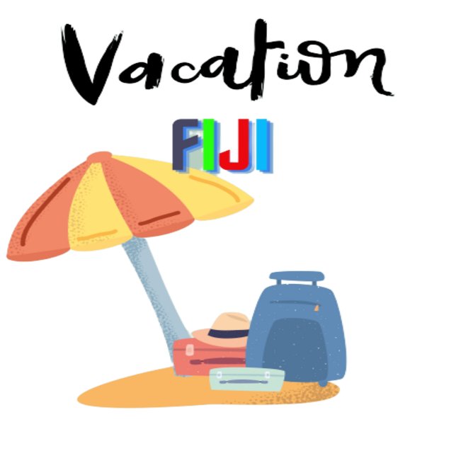 Vacation Fiji T-shirt (Skapare uppladdad)