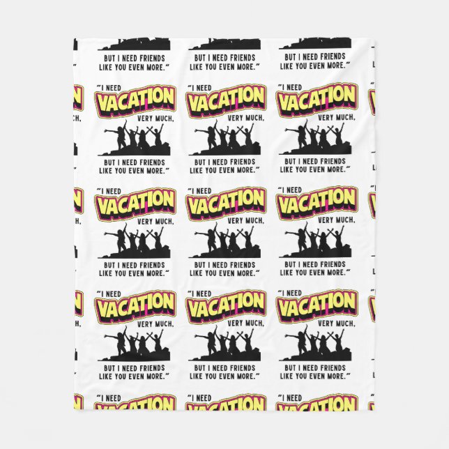 VACATION FLEECEFILT (Framsidan)