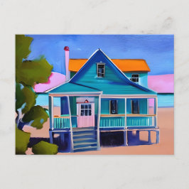 Vacation för Blue Beach House | Bevarande av Touch Vykort