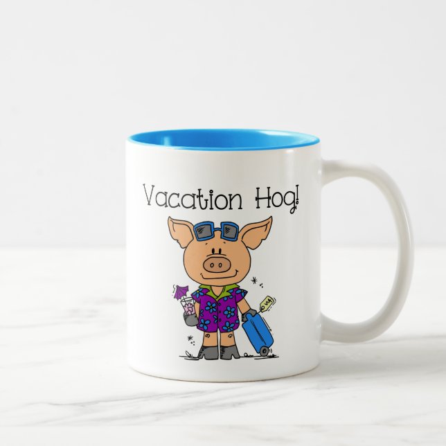 Vacation Hog Två-Tonad Mugg (Höger)