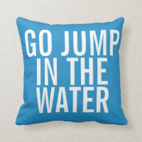 Vacation House Go Jump i VATTEN Blue and White